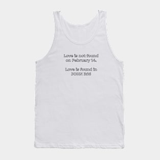 LOVE IS FOUND IN JOHN 3:16 Tank Top